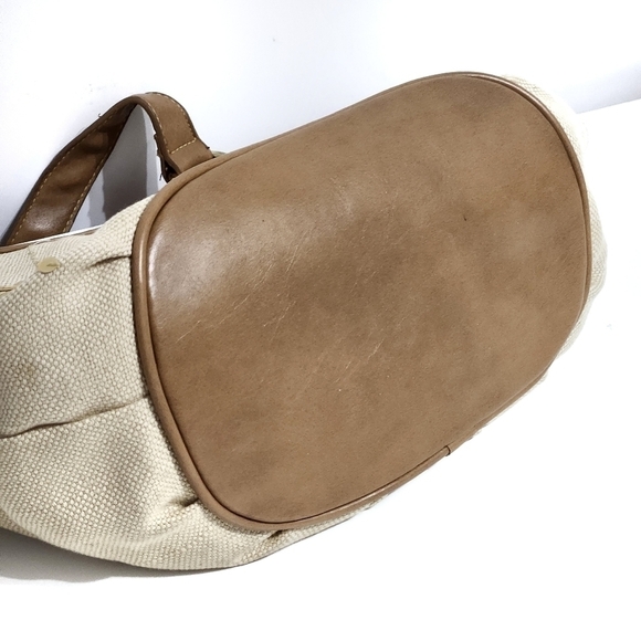 VINTAGE Linen Sequin Shoulder Bag - Picture 13 of 13